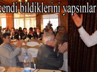 KILIÇ: "CUMHURBAŞKANIMIZA SAHİP ÇIKARIZ"