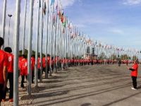 108 Ülkenin Bayrağı Göndere Çekildi