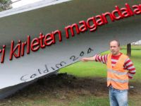 Şehri kirleten magandalar