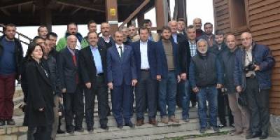 Basın mensupları ile kahvaltı