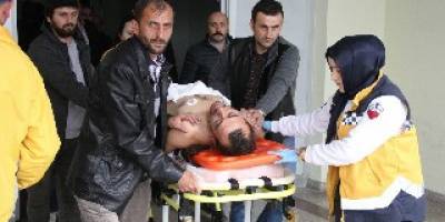 Kamyonun Üzerinden Düşen Şahıs Ağır Yaralandı