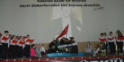 10 Kasım Atatürk`ü anma programı