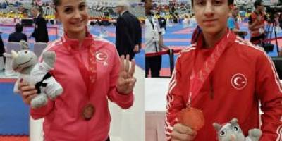 MİLLİ KARATECİLER DÜNYA ÜÇÜNCÜSÜ OLDU