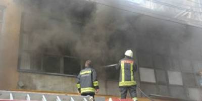 Mobilyacıdaki Yangın Korkuttu