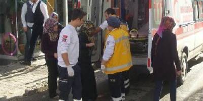 Bafra`da elektrikli bisiklet kazası 1 yaralı