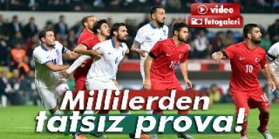 Milliler tat vermedi