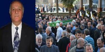 Kunduracılar Dernek Başkanı Nejdet İşleyen defin edildi.