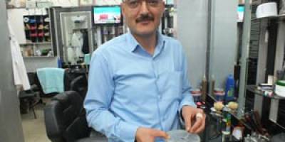 Bafra`lı kuaförden örnek davranış