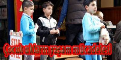 MÜLTECİ ÇOCUKLARIN EKMEK MÜCADELESİ