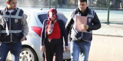 Kasa hırsızı kadın yakalandı