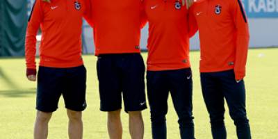 Trabzonspor'da af edilenler antrenmana çıktılar