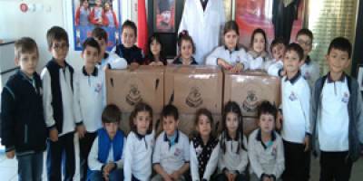 Bafra Koleji`nden anlamlı yardım