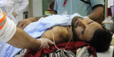 Balıkçı vurularak hastanelik oldu