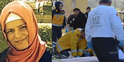 Bafra`da kocasının vurduğu kadın öldü