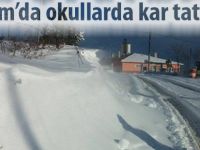 ALAÇAM DA EĞİTİME KAR TATİLİ