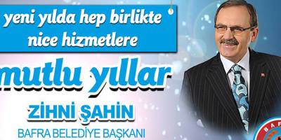 Şahin`den yeni yıl mesajı