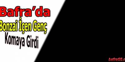 Bafra`da bonzai komalık etti