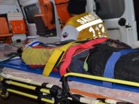 Bafra`da motosiklet kazası: 1 yaralı