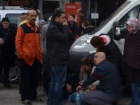 Bafra'da geri geri gelen araç anne ve çocuğuna çarptı