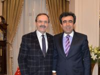 BAŞKAN ŞAHİN, KOCAELİ VALİSİ GÜZELOĞLU’NU ZİYARET ETTİ
