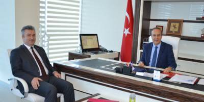 Topaloğlun'dan Başhekim Kılınç'a ziyaret