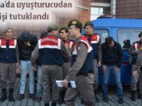 Bafra'da 13 kişi tutuklandı