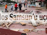 Lodos Samsun'u vurdu