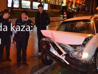 Bafra`da kaza: 1 yaralı