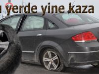 Aynı yerde yine kaza!