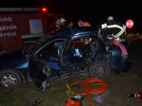 Trafik kazası : 4 yaralı