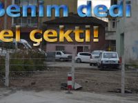 Bafra'da yol benim dedi yolu kapattı