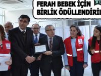 Ferah bebek için teşekkür
