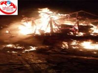 Yangın yürekleri ağızlara getirdi