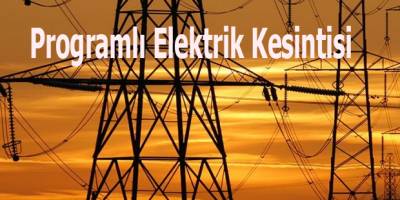 Programlı Elektrik Kesintisi