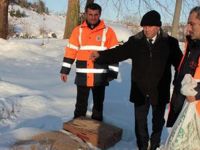 Alaçam'da sokak hayvanları unutulmadı