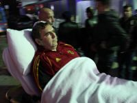 Polise çekiçli saldırı