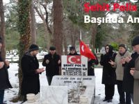 Bafralı Şehit Polis dualar ile anıldı