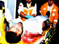 Bıçaklanarak hastanelik oldu