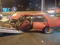 Başkent`te kaza 3 yaralı