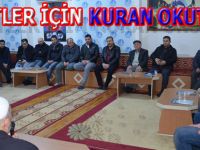 Bafra Ülkü Ocakları Şehitler için Kuran Okuttu