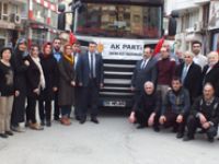 Ak Parti İlçe Başkanlığın`dan Türkmenlere yardım eli