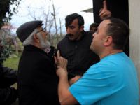 Canik'de ev yangını