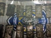 Yol kenarında patlayıcı bulundu