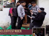 BAFRA BELEDİYESİ’NDEN SIĞINMACILARA YARDIM ELİ