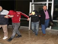 Lastik magandaları tutuklandı