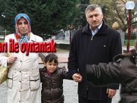 Halime arkadaşları oyun oynamak istiyor