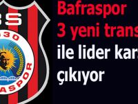 Bafraspor 3 yeni transferi ile lider karşısına çıkıyor