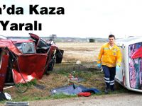 Bafra`da kaza 7 kişi yaralandı