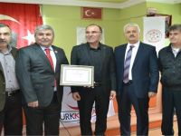 Alaçam kızılaya İsa Şentürk başkan seçildi