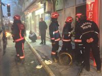 Dükkan yangını korkuttu